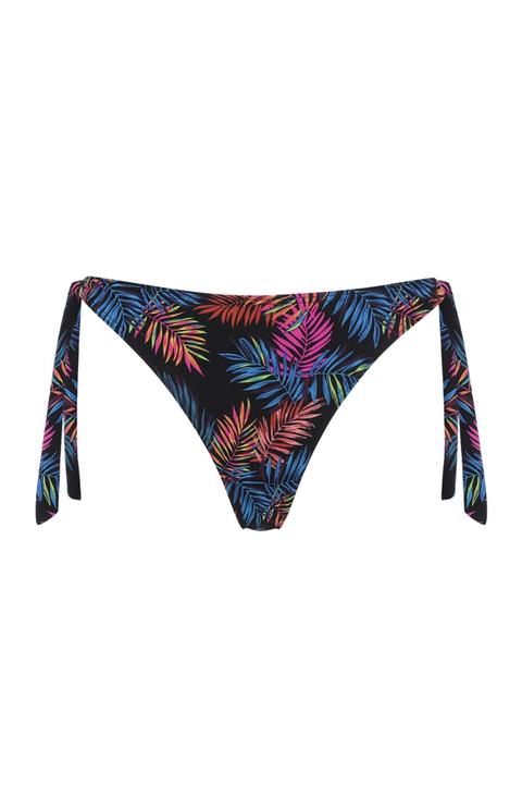 Tropical Print Bikini Brief