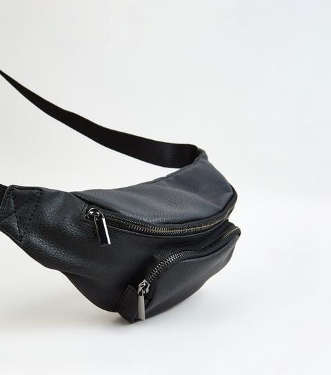 black bum bag new look