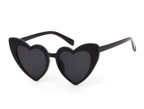 Maldives Heart Sunglasses - Black