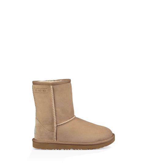 Ugg Kids' Classic Ii 40:40:40 Boot In Sand, Size 1, Shearling