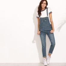 Peto Tirantes Denim Pantalones