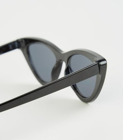 Black Cat Eye Sunglasses New Look