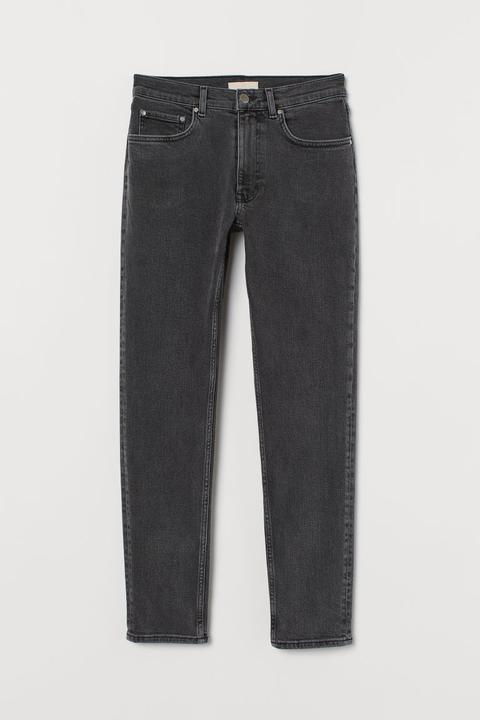 Slim Ankle Jeans - Gris