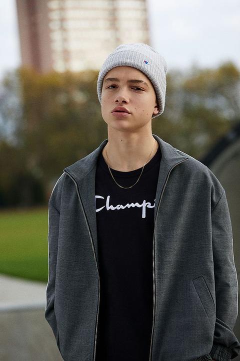 Champion Script Black T-shirt