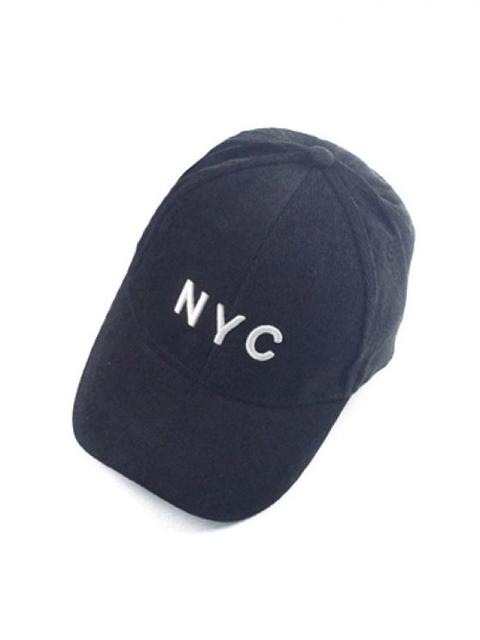 Autumn Nyc Embroidery Corduroy Baseball Hat