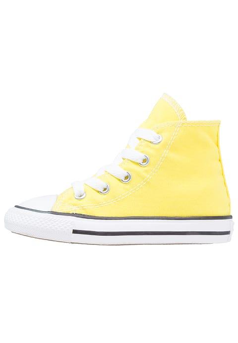 yellow high top trainers