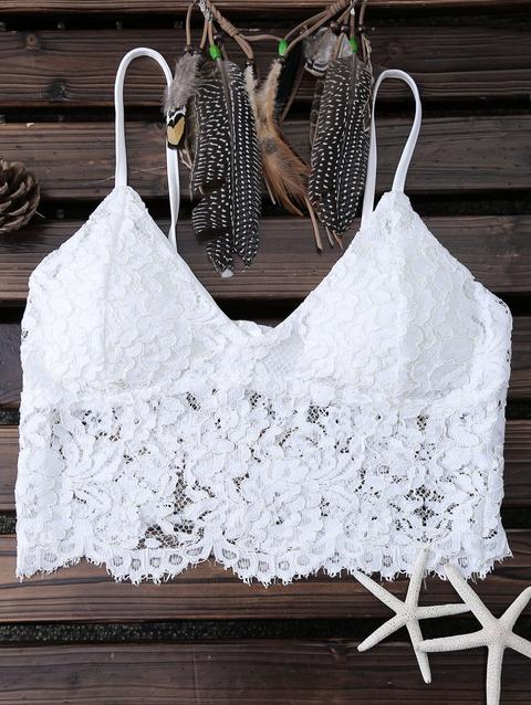 White Lace Bralette