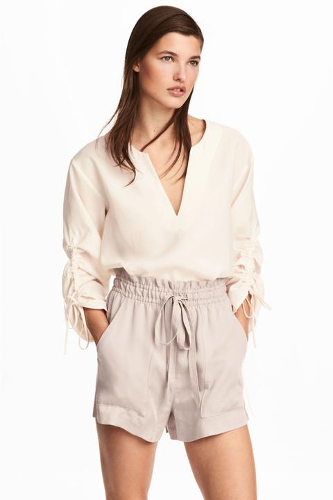 Blusa En Mezcla De Lyocell