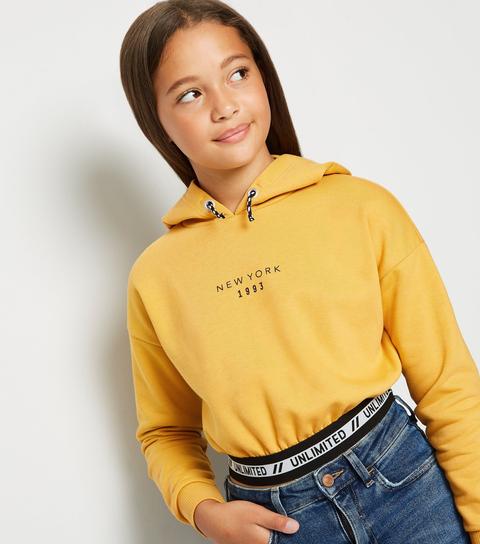 girls slogan hoodie