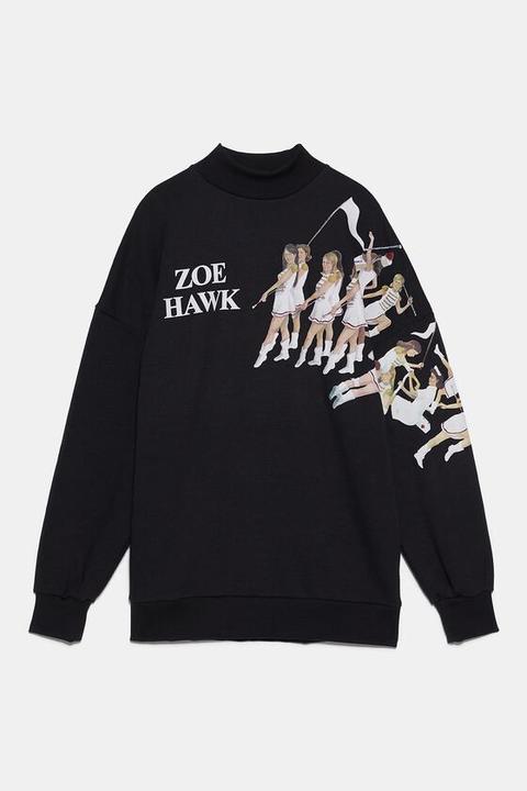 zara womens sweatshirt