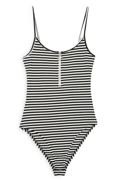 Black Stripe Bodysuit