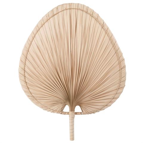Déco Murale Feuille De Palmier En Fibre Végétale 41x43
