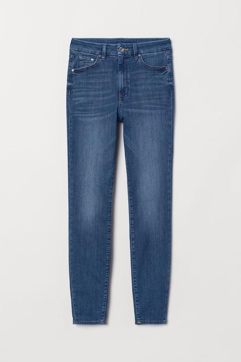 Embrace High Ankle Jeans - Azul