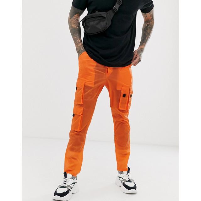 cargo orange pants