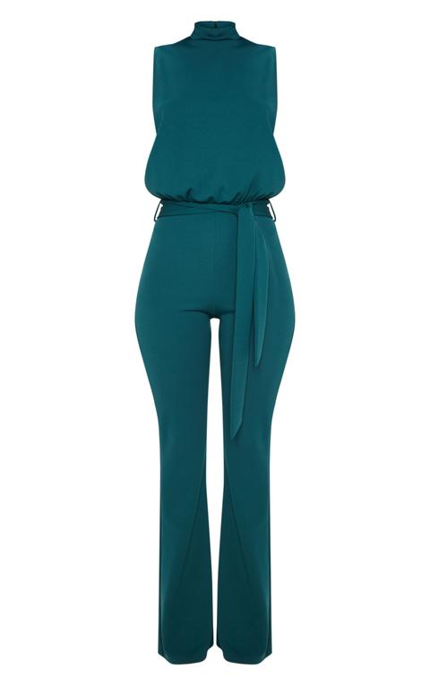 emerald green overalls