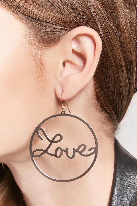 Orecchini A Cerchio “love”