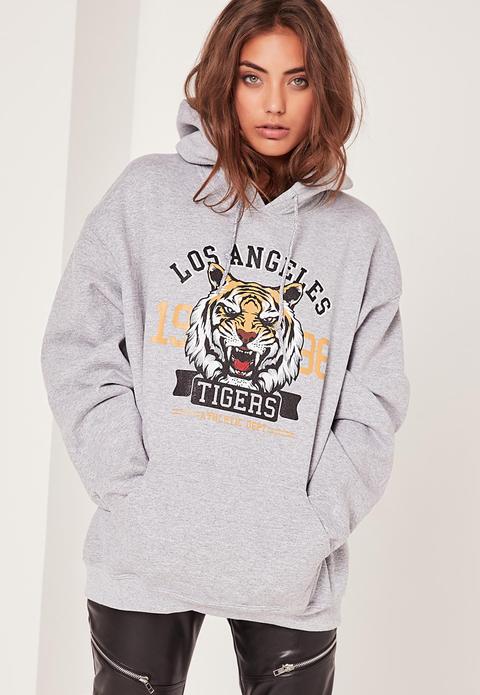 La Tigers Sweatshirt Grey