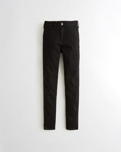 Mädels High Rise Jeans-leggings