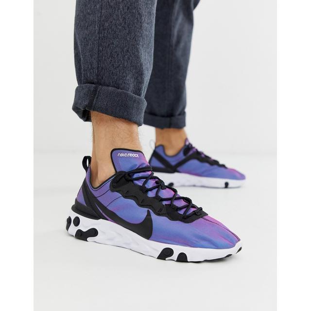 Nike React Element 55 Trainers In 