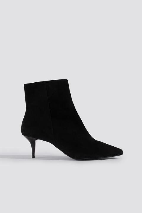 Hakaki Leather Boots Schwarz