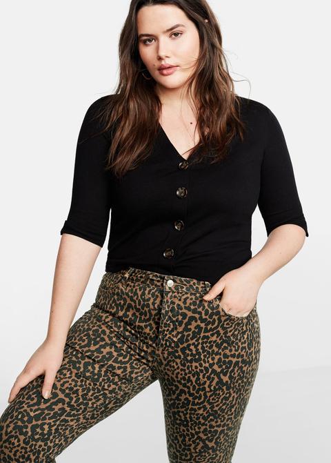 Jeans Super Slim Leopardo