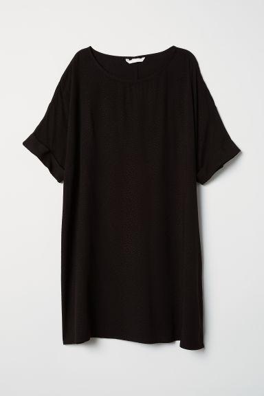 H & M - Abito A Maniche Corte - Nero