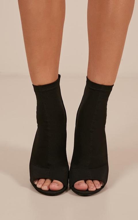 Billini - Giselle Boots In Black Lycra 