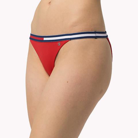 Slip Del Bikini Con Fettuccia