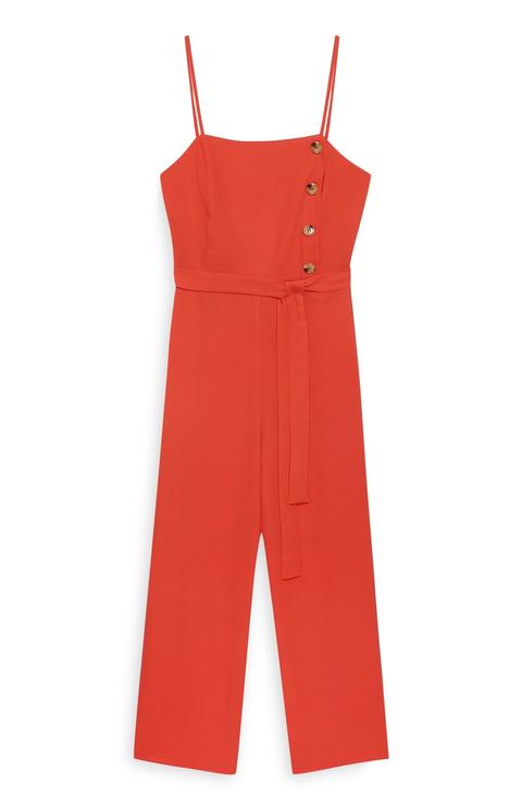 Mono De Lino Rojo