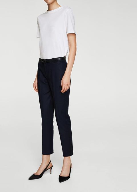 Pantalón Traje Algodón