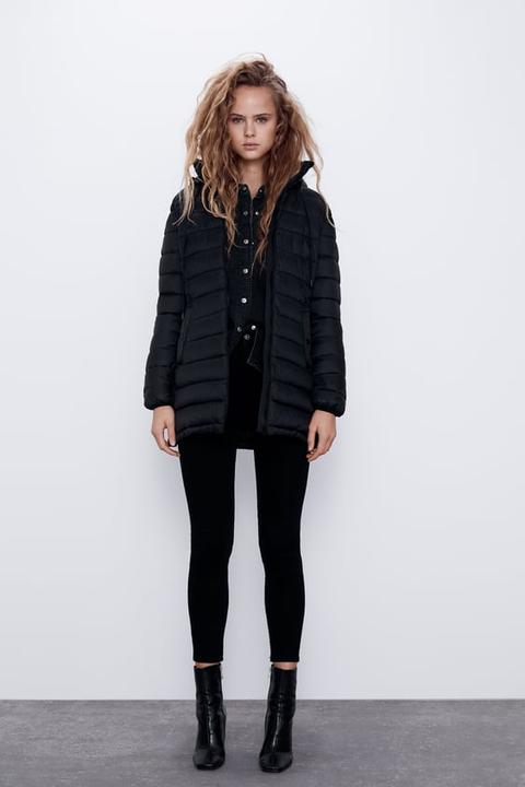 zara packable water repellent jacket