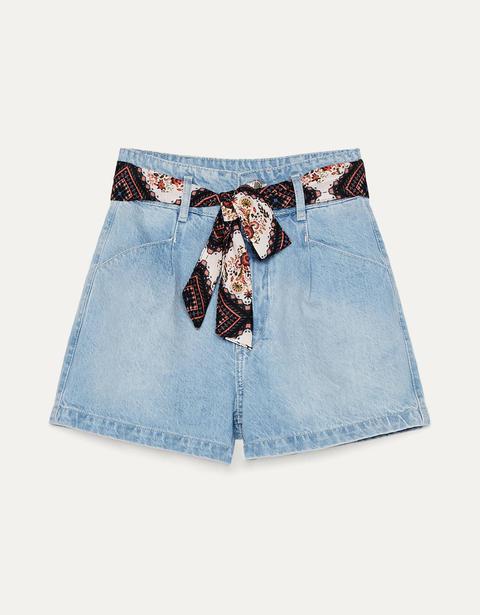 Short Denim Con Lazada