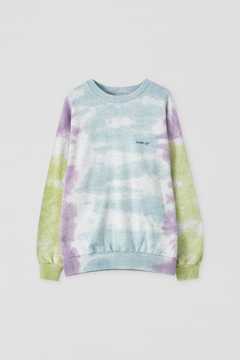 Sudadera Bordado Tie-dye