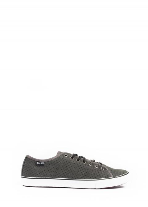 Perforated Suede Sneakers