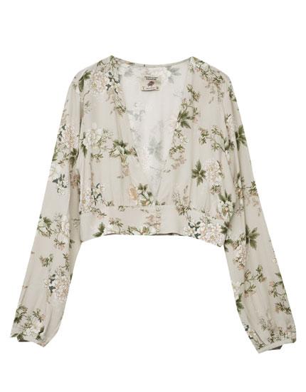 Camisa Estampada Flores