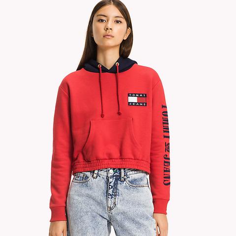 Hoodie Cropped Punto