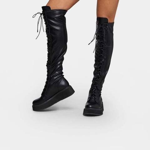 Blade Lace Up Boots