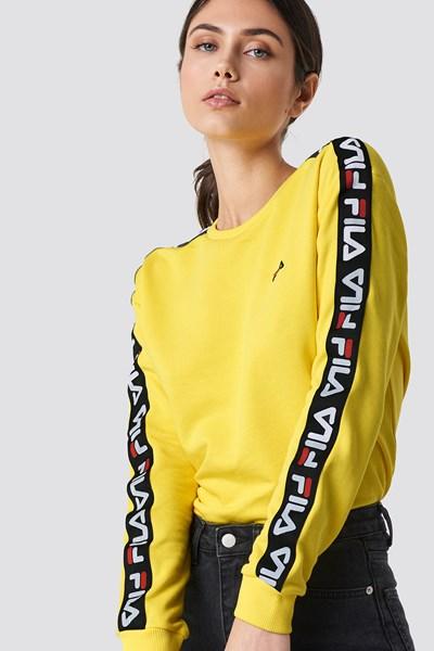 Fila Tivka Crew Sweat - Yellow