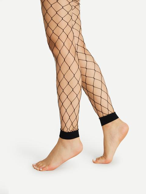 Footless Fishnet Tights