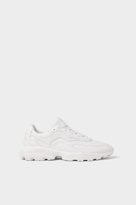 zara thick soled sneakers