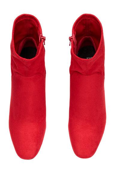 H & M - Botines - Rojo