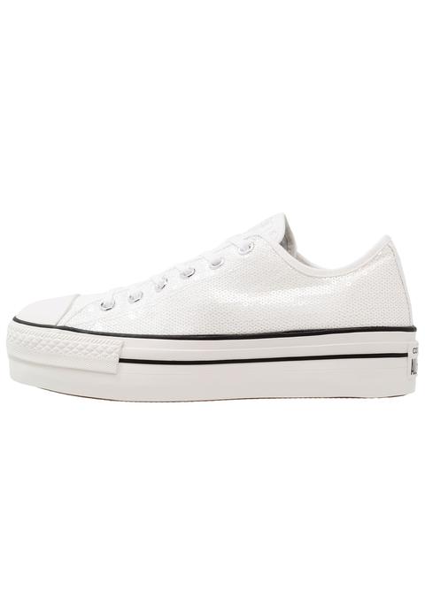 Chuck Taylor All Star Platform Ox - Sneakers Basse - White/mouse