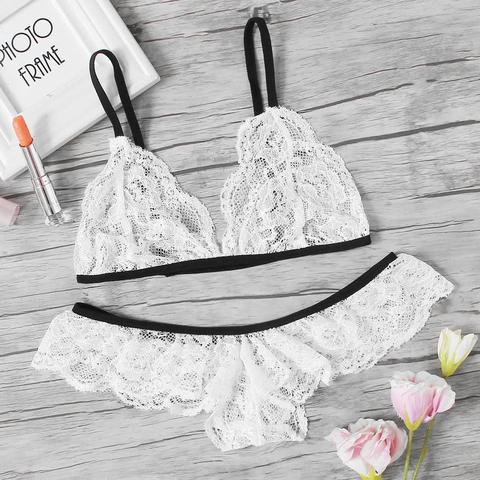 Set Di Lingerie In Pizzo