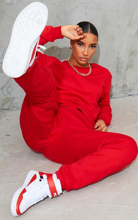 Red Sweat Pant Joggers