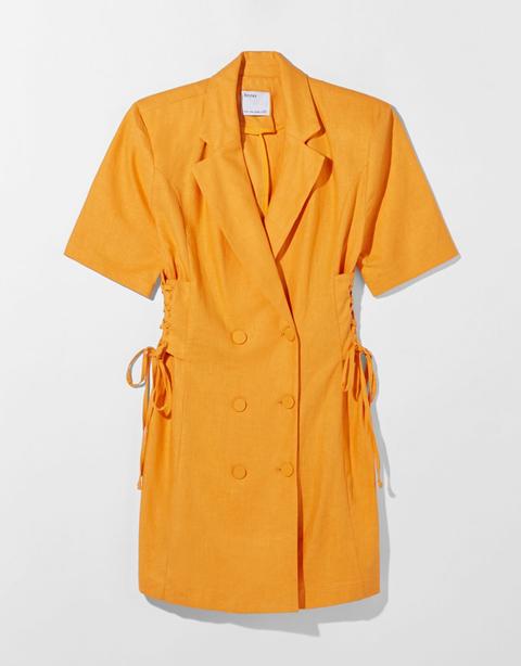 Vestido Blazer Lace Up