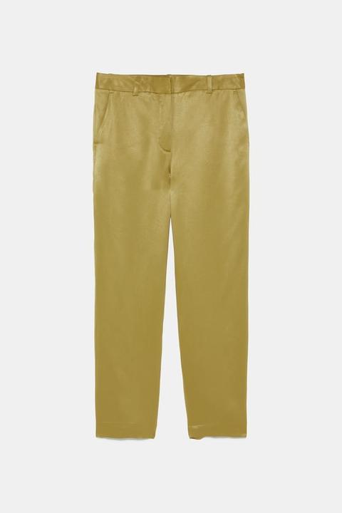 Pantaloni Satin