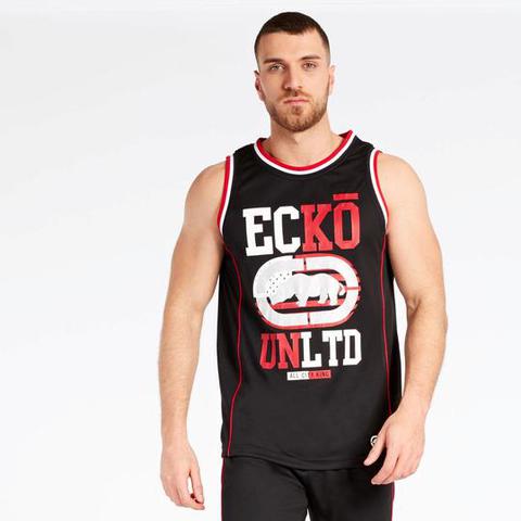 Camiseta Ecko Johnson - Negro - Camiseta Hombre