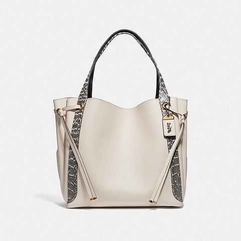 Harmony Hobo 33 In Colorblock With Snakeskin Detail
