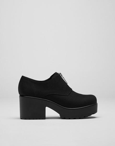 Zapato Tacón Cremallera