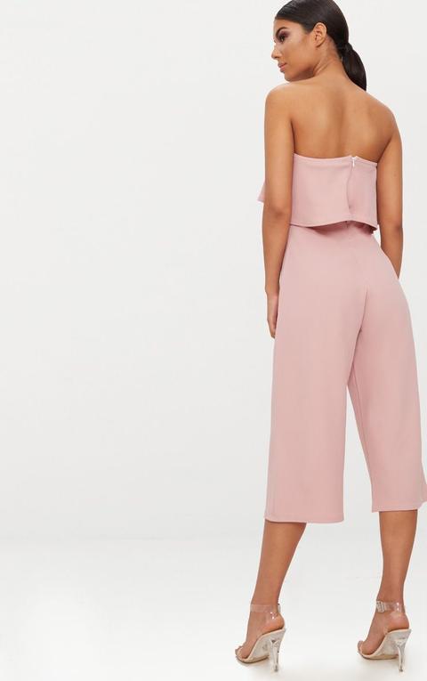 double layer culotte jumpsuit